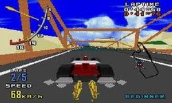 Virtua Racing sur Sega Megadrive